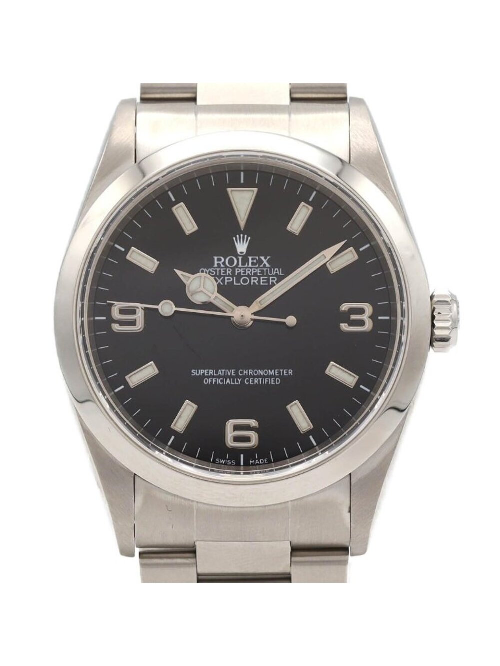 Rolex Explorer I SS Automatic Watch
